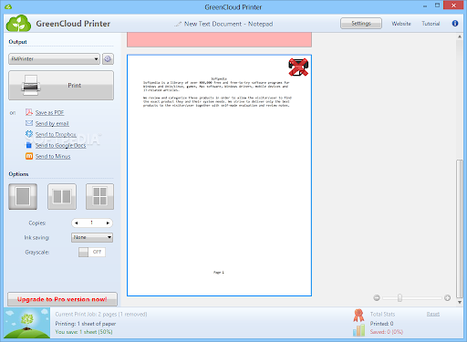GreenCloud Printer Pro Crack 7.8.6.2 + Serial [Latest] Full Download 